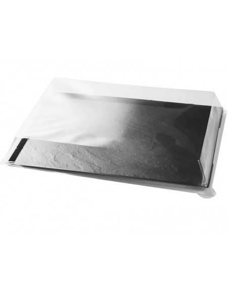 Bandeja catering transparente 37cm | Catering | Effimer