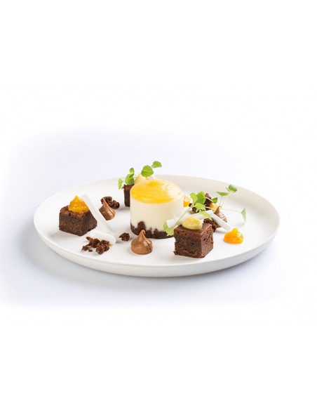 Plato caña de azúcar 20cm compostable | Catering | Effimer