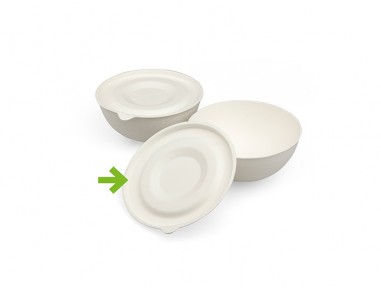 Tapa para bol de caña de azúcar 300ml | Catering | Effimer