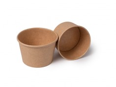 Salsera de cartón kraft 150ml | Effimer