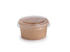 Tapa para salsera kraft 150ml | Effimer