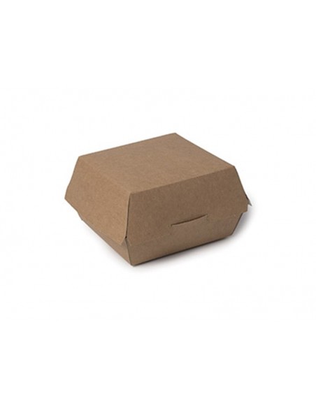 Caja hamburguesa kraft 10cm para smash | Effimer
