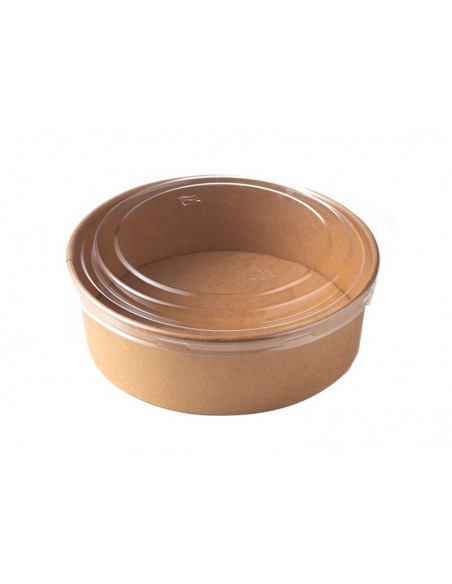 Tapa para ensaladera kraft 1300ml | Effimer