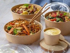 Ensaladera kraft 1300ml familiar | Effimer 2