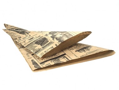 Cucurucho de papel antigrasa para fritos | Effimer