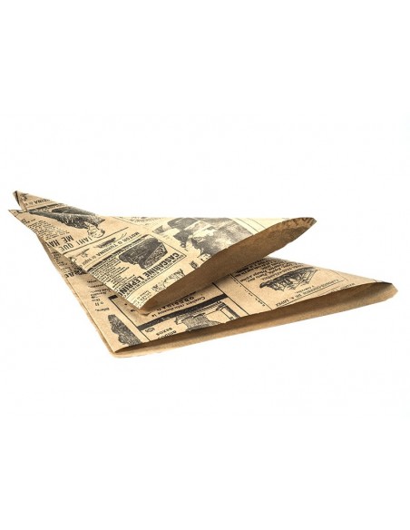 Cucurucho de papel antigrasa para fritos | Effimer