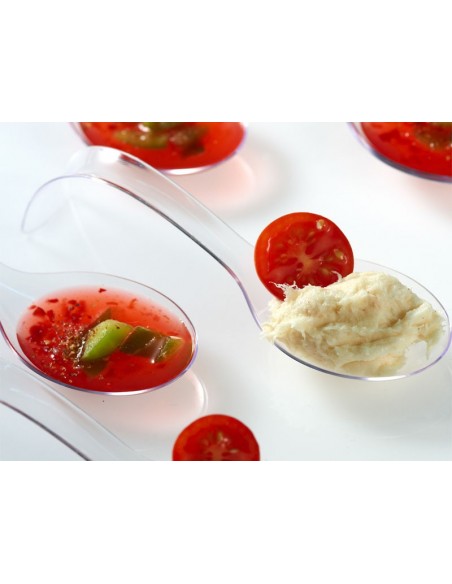 Cuchara de degustación blanca aperitivos | Effimer