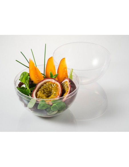 Bol transparente 500ml para ensaladas | Effimer