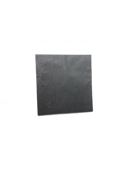 Servilleta negra 20cm bares y cócteles | Effimer