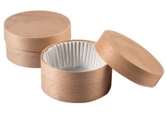Caja de madera redonda 75x40mm | Effimer 2