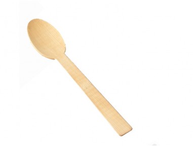 Cuchara de bambú compostable hostelería | Effimer