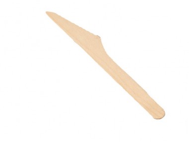 Cuchillo de madera desechable hostelería | Effimer