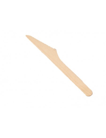 Cuchillo de madera desechable hostelería | Effimer