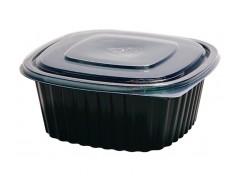 Tapa negra para bandeja catering | Catering | Effimer