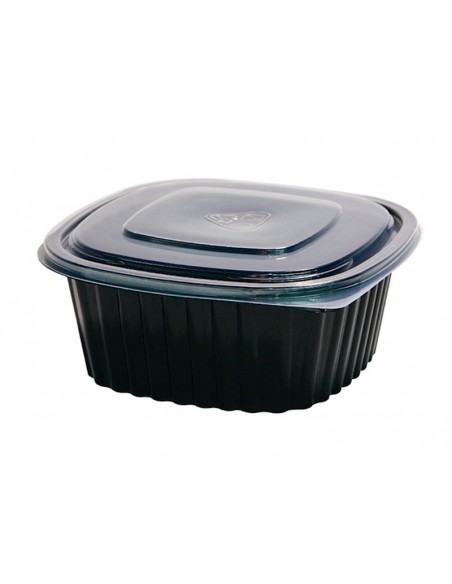Tapa negra para bandeja catering | Catering | Effimer