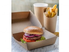 Envases para hamburguesas kraft gourmet | Effimer 2